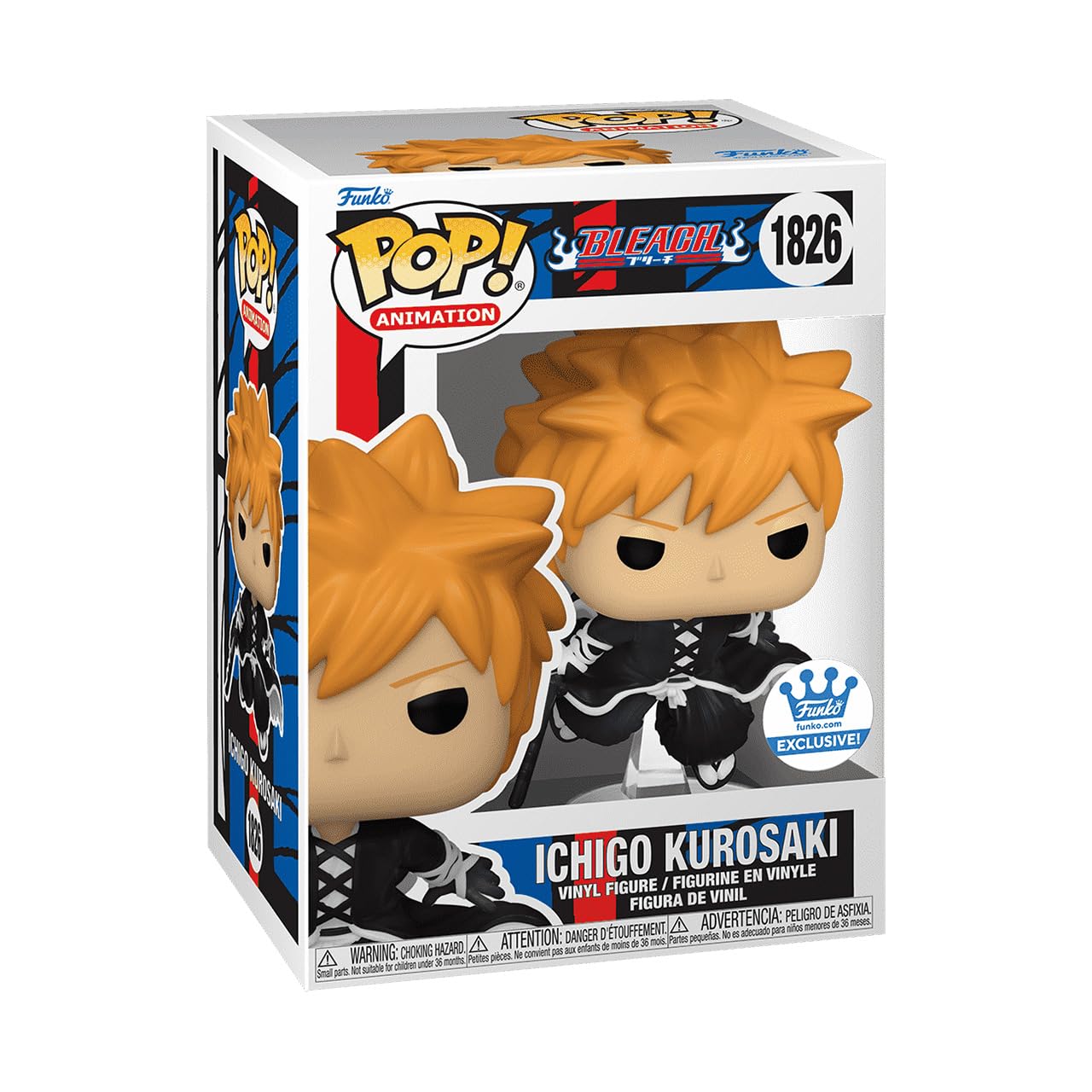 ichigo1526様用です°・*:.。.☆ Pop! Bleach 1826 Ichigo Kurosaki Exclusive : Amazon.com.tr: Oyuncak